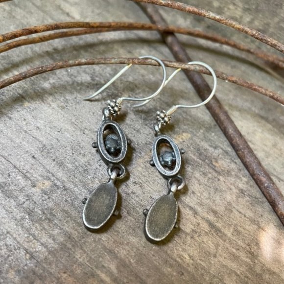 Artisan Boho Chic Tribal Dangle Drop Earrings - Picture 10 of 12